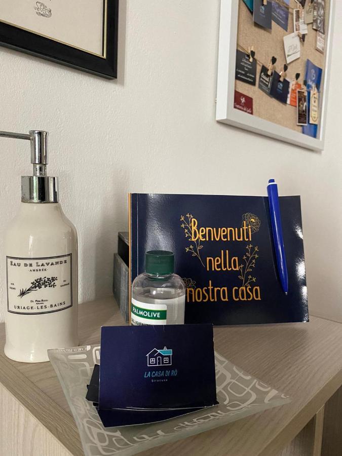 Apartmán La Casa Di Ro Syracuse Exteriér fotografie